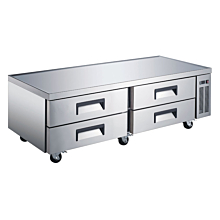 Coldline CB-72-HC 72" Four Drawer Refrigerated Chef Base
