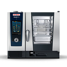 Rational 34" iCombi Pro 6-Half Size Electric Combi Oven - 208/240V & 1PH