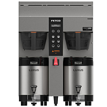 Fetco CBS-1232-PLUS 20" Extractor Plus Twin Station Coffee Brewer with Twin 1.0 Gallon Capacity