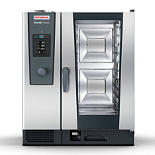 Rational 34" iCombi Classic 10-Half Size Electric Combi Oven - 208/240V