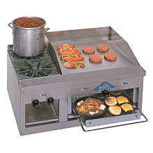  Countertop Liquid Propane Gas 2 Burner & 24