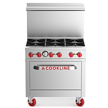 Cookline CR36-6 6 Burner Gas Range