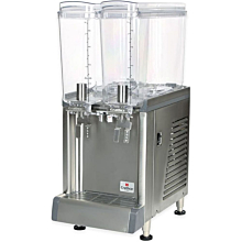 Crathco CS-2E-16 10.5" Pre-Mix Cold Beverage Dispenser w/ (2) 2.4 gal Bowls, 120v