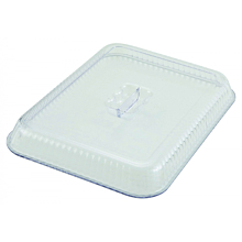 Winco CRK-13C 10 lb. Clear Tulip Deli Crock