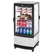 Turbo Air CRT-77-2R-N 17" Two Swing Doors Diamond Glass Merchandiser