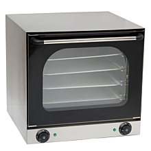 23" Single Deck Electric Countertop Convection Oven, 220-240V