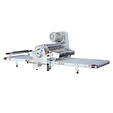 Prepline CSP-69 69" Countertop Reversible Dough Sheeter with Roller Pin - 120V