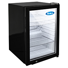 Atosa CTD-3 17" Refrigerated Countertop Glass Door Display Merchandiser - 2.4 Cu. Ft.