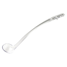 Winco CVLD-13C Clear 13" Polycarbonate 1 oz Serving Ladle