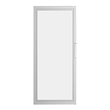 Coldline Left Hinged Glass Door for D12-W-L, 27" x 54"