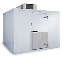 Dade Engineering 6' X 12' Self-Contained Indoor Walk-in Freezer Box With Floor