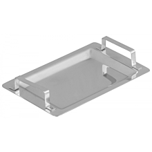 Winco DDSH-102S Mini Stainless Steel Serving Platter with Handle