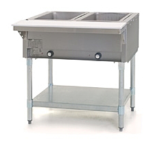 Eagle Group HT2 33" Gas Steam Table with Open Base