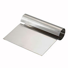 Winco DSC-1 5 1/4" x 4 1/4" Stainless Steel Dough Scraper