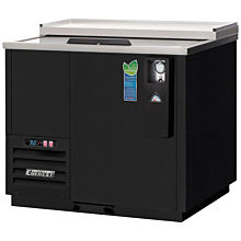 Everest EBC37 37" One Solid Swing Door Bottle Refrigerator