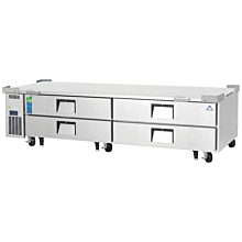Everest ECB96D4 95" Four Drawer, Chef Base Refrigerator