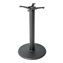 JMC Furniture Economy Indoor Cast Iron Round Table Base - 28" Height / 13" Spider / 18" Round Base