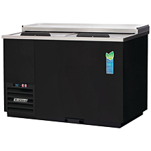 Everest EGC50 50" Two Slide Lid Glass and Plate Chiller