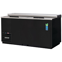 Everest EGC65 65" Two Slide Lid Glass and Plate Chiller