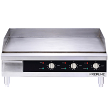 Prepline EGD30 30" Electric Thermostatic Countertop Griddle - 220v/240v