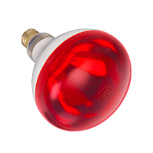 Winco EHL-BR 250 Watt Red Replacement Heat Lamp Bulb