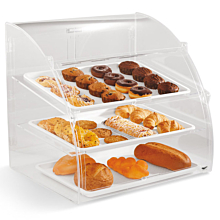 Vollrath ELBC-1 Large Countertop Euro Curve Bakery Case with Rear Door
