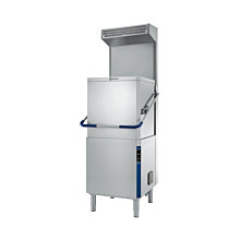 Electrolux 504280 30" High Temp Hood Type Ventless Dishwasher w/ Energy Savings Device, 80 Rack/Hr