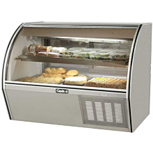 72" Curved glass deli case leader