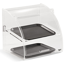 Vollrath ESBC-2 Small Countertop Euro Curve Bakery Case with Front & Rear Doors
