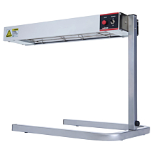 Winco ESH-1 24" Electric Infrared Strip Heater with Adjustable Stand - 120V, 500W