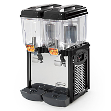Eurodib Cofrimell CD2J110 Juice Dispenser w/ (2) 3.2 Gallon Polycarbonate Tank
