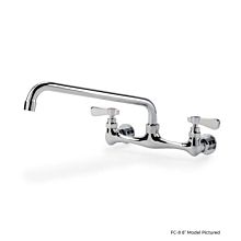 Global FC-14 14" Wall Mounted Swing Spout Sink Faucet