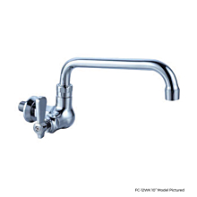 Global FC-12WK 12" Wok Range Wall Mounted California Style Faucet