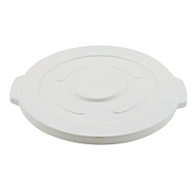 Winco FCW-10L Lid for White Polypropylene Container 10 Gallon