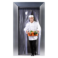 HIMI FlexCool FC1200 37" Double Layer Commercial Walk-in Cooler Curtain