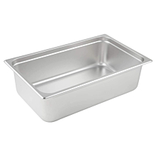 Prepline PFP-11-6 1/1 Size Stainless Steel Steam Table / Hotel Pan, 6" Depth