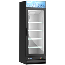 Coldline G15-B 26" Glass Door Merchandiser Refrigerator with LED lighting