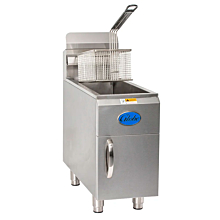 Globe GF15PG 10" Liquid Propane 15 lb. Countertop Fryer - 26,500 BTU