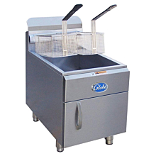 Globe GF30G Gas Countertop 30 lb. Fryer - 53,000 BTU
