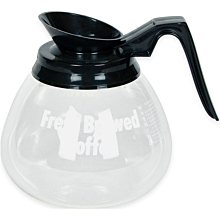 Grindmaster 98005 Glass Decanter, 3 Pack, Black