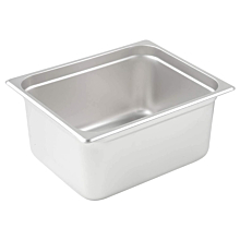 Prepline PFP-12-6 1/2 Size Stainless Steel Steam Table / Hotel Pan, 6" Depth