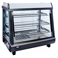 Winco HDM-26 26" Three Shelf Countertop Heated Display Merchandiser - 120V, 1000W