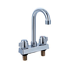 HFC-4D 4" Deck Mounted Gooseneck Drop-in Faucet