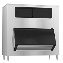 Hoshizaki B-1500SS 60" 1500 lb. Stainless Steel Ice Storage Bin with Hinged Bottom Door & Top View Windows