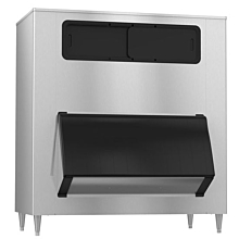 Hoshizaki B-1650SS 60" 1605 lb. Stainless Steel Ice Storage Bin with Hinged Bottom Door & Top View Windows