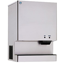 Hoshizaki DCM-751BWH 34" 782 lb. Water-Cooled Sanitary Cubelet Ice Machine/Water Dispenser with 95 lb. Storage