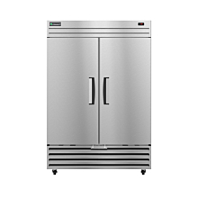 Hoshizaki EF2A-FS 54" Reach-In Economy Series Freezer with 2 Full-Height Solid Hinged Doors & Locks - 39 Cu. Ft.