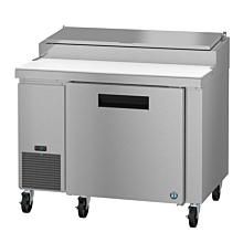 Hoshizaki PR46A 46" Steelheart Series One-Section Pizza Prep Table with Stainless Door - 11 Cu. Ft.