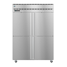 Hoshizaki PT2A-HS-HS 55" Pass-Thru Steelheart Series Refrigerator with 4 Half-Height Solid Hinged Doors - 53 Cu. Ft.