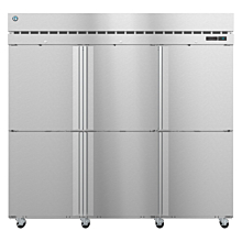 Hoshizaki R3A-HS 82" Reach-In Steelheart Series Refrigerator with 6 Half-Height Hinged Solid Doors - 79 Cu. Ft.